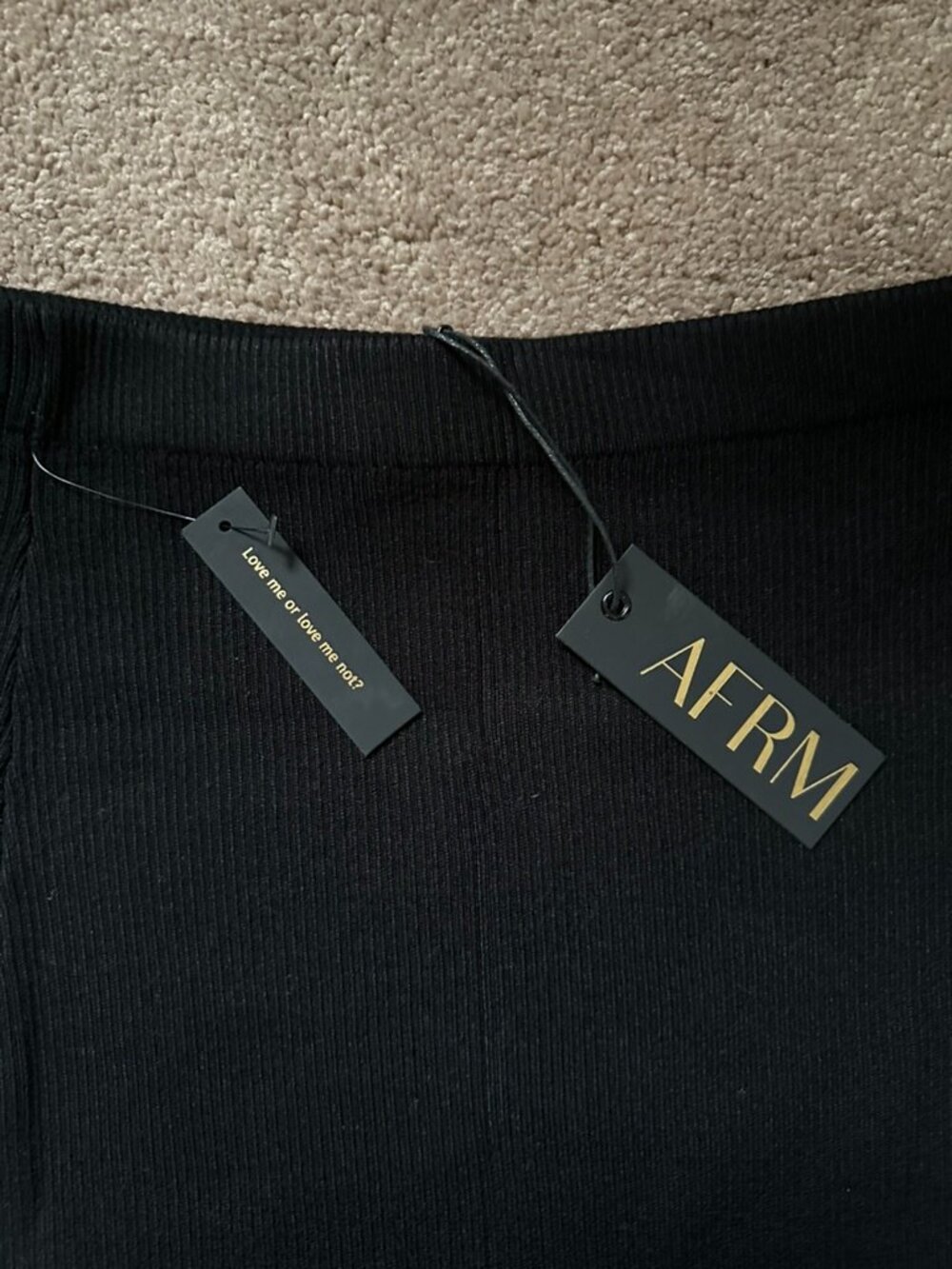 AFRM Ribbed Maxi Skirt - Picture 3 of 5